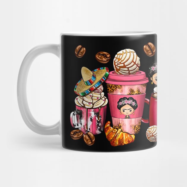 Frida Coffee Cup by Velvet Love Design 